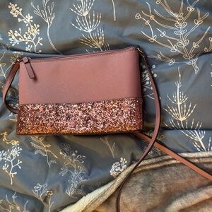 Kate Spade Pink Glitter Mini Bag